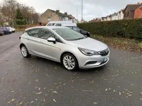 Used Vauxhall Astra Design Edition 125 HP (91 kW) 2017 Silver Hatchback
