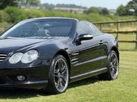 Used Mercedes SL55 AMG AMG 500 HP (367 kW) 2003 Black Cabriolet
