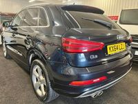 Used Audi Q3 S-Line 177 HP (130 kW) 2014 Blue SUV