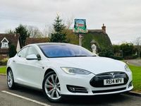 Used Tesla Model S 278 kW (379 HP) 2014 White Hatchback