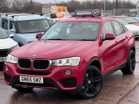 Used BMW X4 Performance 190 HP (139 kW) 2015 Red SUV
