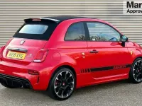 Używany Abarth 595 Competizione 180 KM (132 kW) 2018 Czerwony Kabriolet