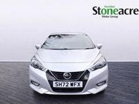 Used Nissan Micra Acenta 92 HP (67 kW) 2022 Silver Hatchback