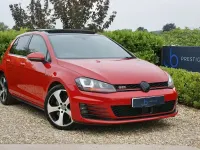 Used VW Golf VII GTI 230 HP (169 kW) 2016 Red Hatchback