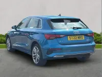 Used Audi A3 Sport 147 HP (108 kW) 2022 Blue Sedan
