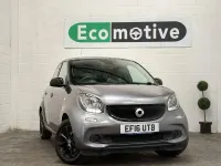 Used Smart ForFour Passion 71 HP (52 kW) 2016 Grey Hatchback