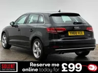 Used Audi A3 Sport 147 HP (108 kW) 2018 Black Sedan
