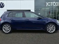 Used VW Golf VII GT 150 HP (110 kW) 2019 Blue Hatchback