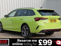 Used Skoda Octavia vRS 241 HP (177 kW) 2022 Green Estate