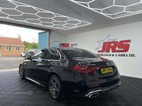 Used Mercedes C220 AMG line 2023 Black Sedan