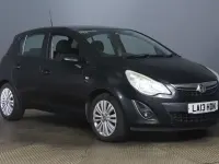 Used Vauxhall Corsa 83 HP (61 kW) 2013 Black Hatchback