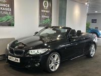 Used BMW 218 M Sport 2017 Black Cabriolet