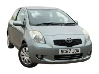 Used Toyota Yaris T3 87 HP (63 kW) 2007 Silver Hatchback
