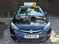 Used Vauxhall Astra Excite 115 HP (84 kW) 2015 Black Hatchback