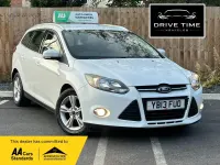 Used Ford Focus Zetec 2013 White Estate