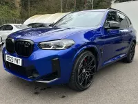 Begagnad BMW X3 M Competition Edition 510 HK (375 kW) 2023 Blå SUV