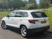 Used Skoda Karoq SE 116 HP (85 kW) 2019 White SUV