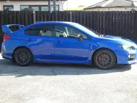 Begagnad Subaru WRX STI 2016 Blå Sedan