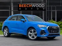 Used Audi Q3 S-Line 150 HP (110 kW) 2020 Blue SUV