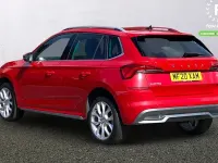 Used Skoda Kamiq SE L 116 HP (85 kW) 2020 Red SUV