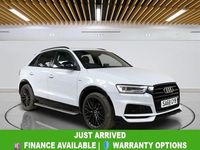 Used Audi Q3 Black Edition 150 HP (110 kW) 2018 White SUV