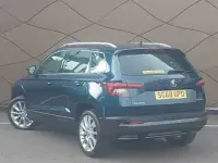 Used Skoda Karoq SE L 115 HP (84 kW) 2018 Blue SUV