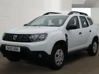 Begagnad Dacia Duster Essentiel 100 HK (73 kW) 2021 Vit SUV