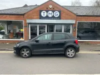 Used VW Polo Match 60 HP (44 kW) 2017 Black Hatchback