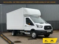 Used Ford Transit 130 HP (95 kW) 2019 White Cabriolet