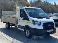 Used Ford Transit 130 HP (95 kW) 2022 White Cabriolet