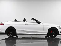 Used Mercedes C220 AMG line 2017 Pink Cabriolet