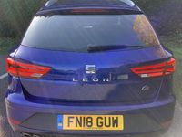 Begagnad Seat Leon FR 150 HK (110 kW) 2018 Blå Kombi