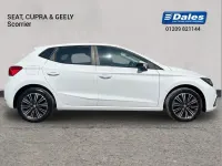 Used Seat Ibiza SE Technology 94 HP (69 kW) 2022 White Hatchback