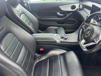 Used Mercedes C220 AMG line 170 HP (125 kW) 2017 Silver Coupe