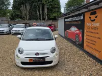 Used Fiat 500 Pop Star 69 HP (50 kW) 2016 White Hatchback