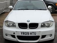 Used BMW 118 M Sport 143 HP (105 kW) 2009 White Hatchback