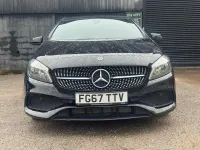 Used Mercedes A200 AMG line 136 HP (100 kW) 2017 Black Hatchback
