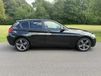Used BMW 116 Sport Line 114 HP (83 kW) 2015 Black Hatchback