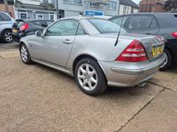 Used Mercedes SLK230 2004 Silver Cabriolet