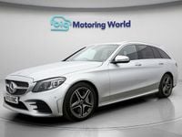 Used Mercedes C300 AMG line 258 HP (189 kW) 2019 Silver Estate
