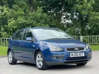 Used Ford Focus Zetec 2007 Blue Hatchback