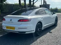 Used VW Arteon R-line 150 HP (110 kW) 2018 White Hatchback