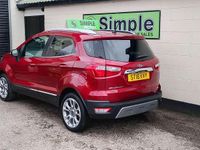 Used Ford Ecosport Titanium 125 HP (91 kW) 2018 Red SUV