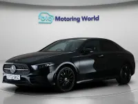 Used Mercedes A250 AMG line 218 HP (160 kW) 2022 Black Sedan