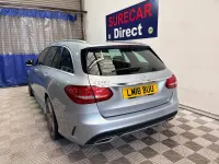 Used Mercedes C220 AMG line 2018 Silver Estate