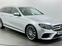 Used Mercedes E220 AMG Line Premium 194 HP (142 kW) 2018 Silver Estate