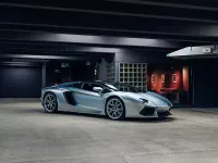 Used Lamborghini Aventador 700 HP (514 kW) 2014 Blue Coupe