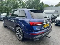Used Audi Q7 Black Edition 2020 Blue SUV