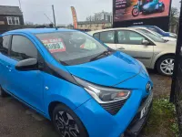 Gebraucht Toyota Aygo Trend 72 PS (52 kW) 2019 Blau Kleinwagen