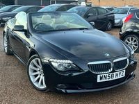 Used BMW 635 Cabriolet Sport Line 2008 Black Cabriolet